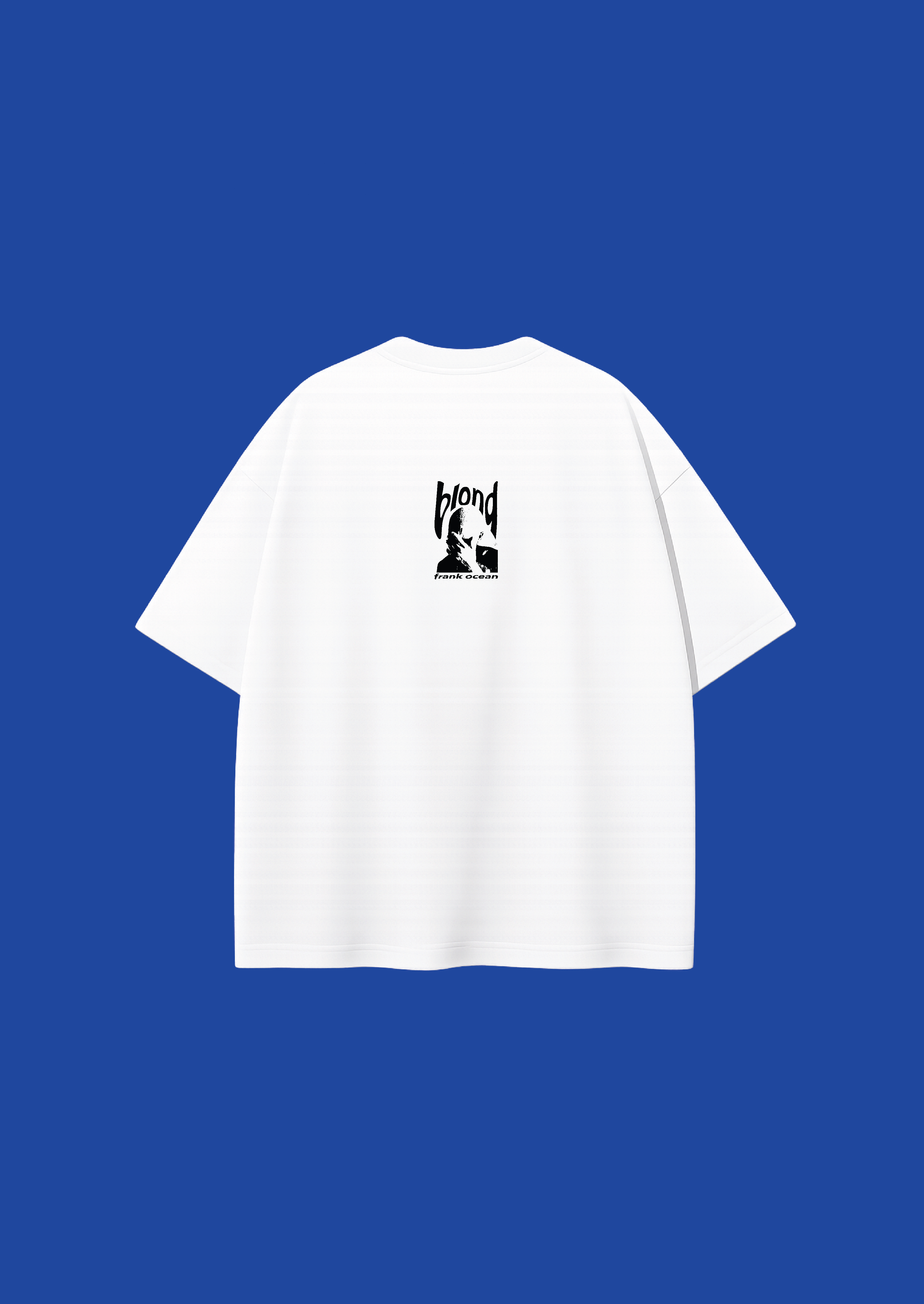 تیشرت سفید طرح Blond Frank Ocean کد 2